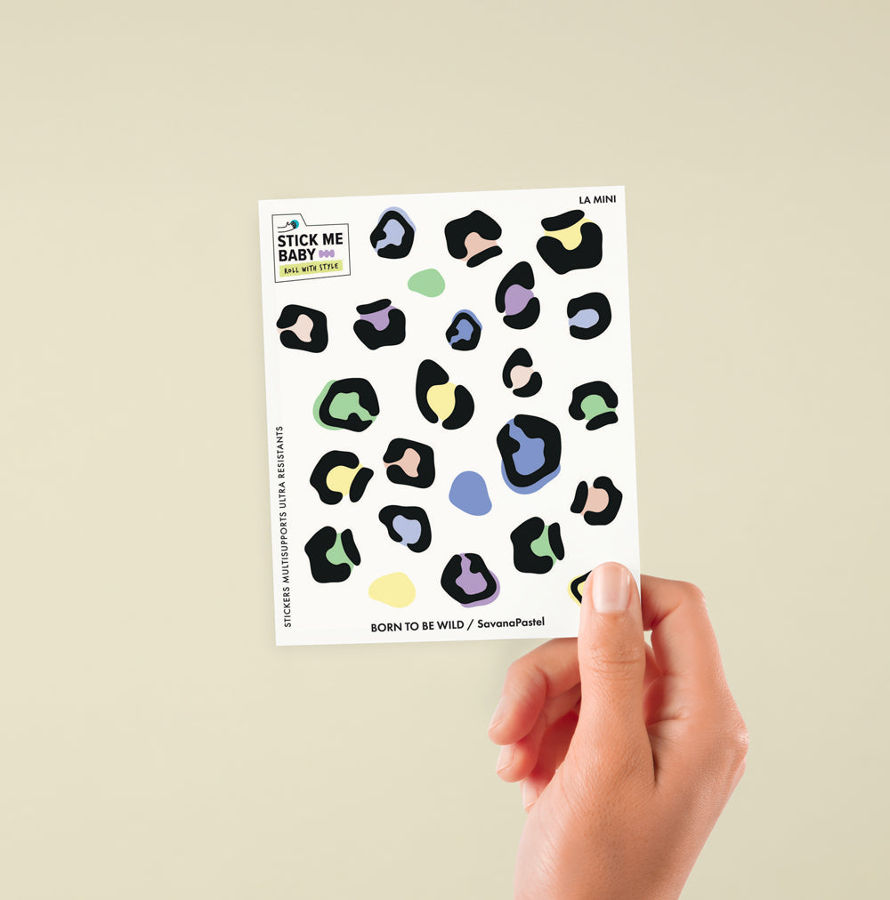 Planche de stickers | Edition limitée| Savana Pastel