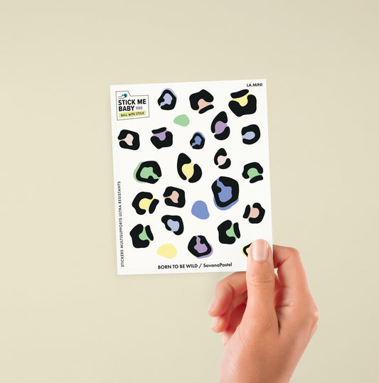 Planche de stickers | Edition limitée| Savana Pastel