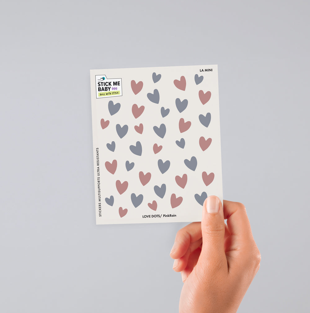 Planche de stickers | Edition limitée| Pink rain