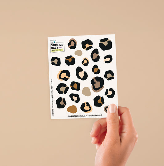 Planche de stickers | Edition limitée| Savana natural